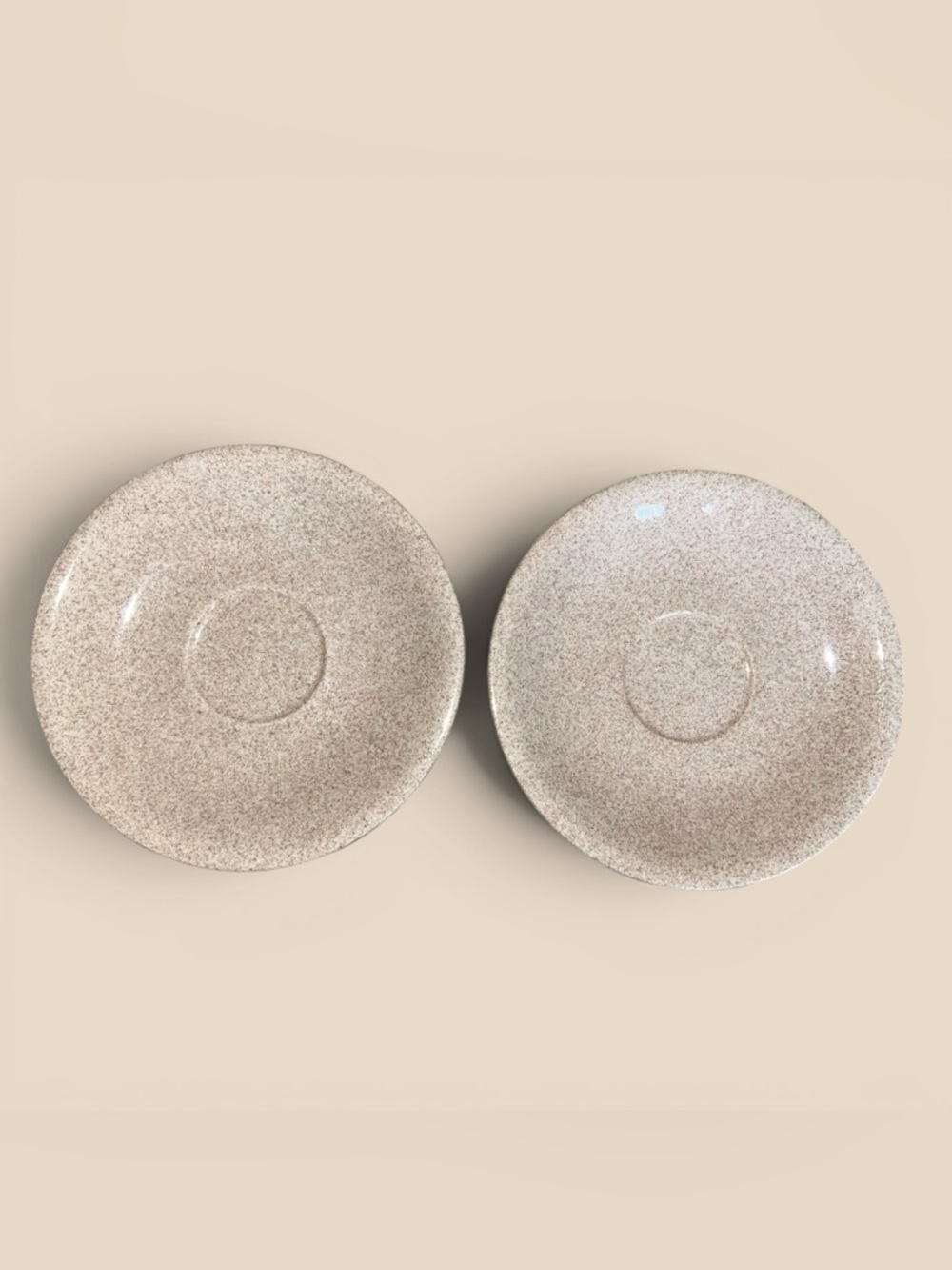 Coffee House saucer plates by Gallo Design (Villeroy & Boch) Set Of Two Vintage